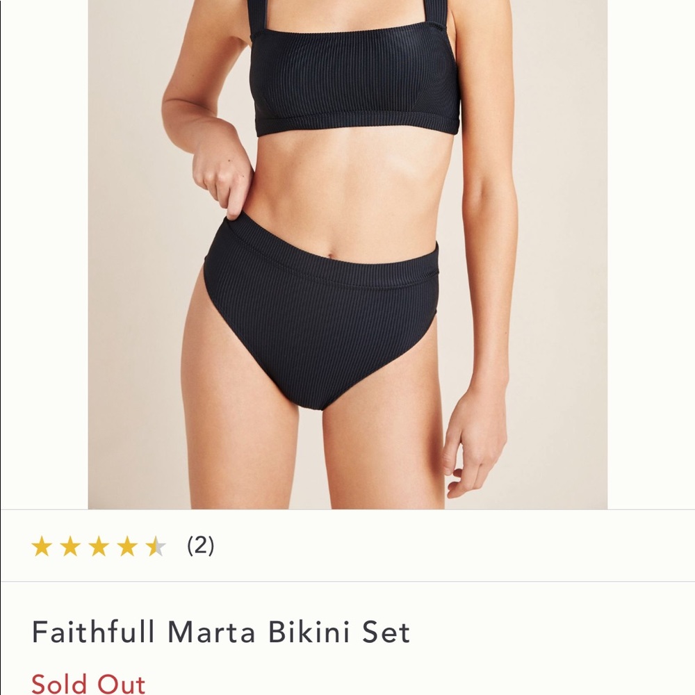Faithfull the brand Marta bikini set